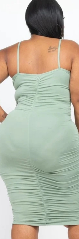 Lilac Bodycon Dress - Picture 3 of 3